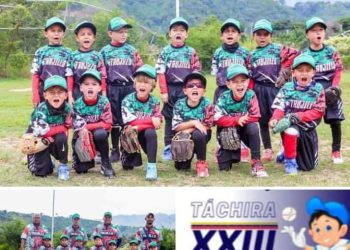 Trujillo al Campeonato Nacional de Béisbol Iniciación Sub 6 en Táchira