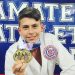 Niño valerano gana medalla de oro en mundial de karate organizado por  World Union  Karate Federacion representando a EE.UU.