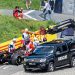 Sainz, retirado en Austria cuando rodaba tercero