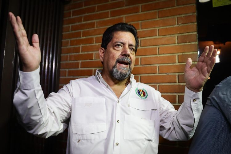 El opositor venezolano Édgar Zambrano, en una fotografía de archivo. EFE/ Rayner Peña