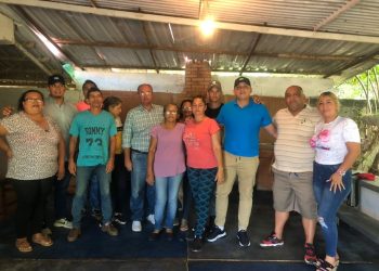 Dirigentes de Fuerza Vecinal visitaron el municipio José Felipe Márquez Cañizales