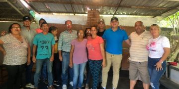 Dirigentes de Fuerza Vecinal visitaron el municipio José Felipe Márquez Cañizales