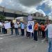Trabajadores de la salud y educadores protestan en las calles de Valera