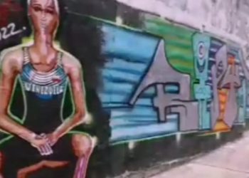 Polémica en Mérida por murales animé en homenaje a Yulimar Rojas