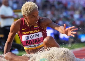 Yulimar Rojas se consagró en Oregón con un salto de 15.47 mts