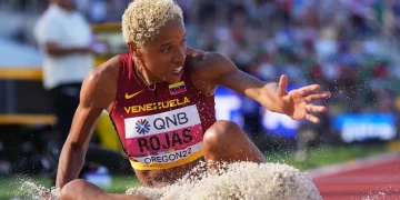 Yulimar Rojas se consagró en Oregón con un salto de 15.47 mts
