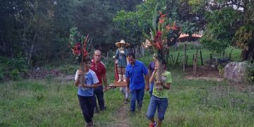 Continúan visitas de imagen de San José a localidades agrícolas de Rafael Rangel