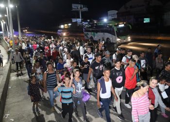 Sale nueva caravana con cerca de 1.000 migrantes desde sur de México
