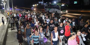 Sale nueva caravana con cerca de 1.000 migrantes desde sur de México
