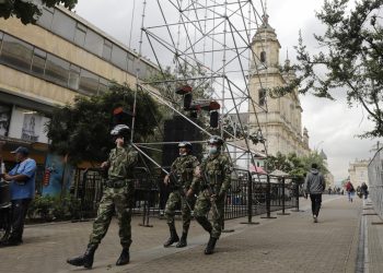 Bogotá se blinda con 15.000 policías y militares para la investidura de Petro