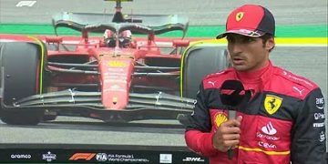 Max Verstappen fue el más rápido pero Carlos Sainz se queda con la Pole en Bélgica