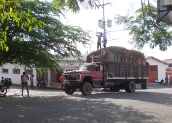 Nuevo incidente causan camiones sobrecargados en Betijoque