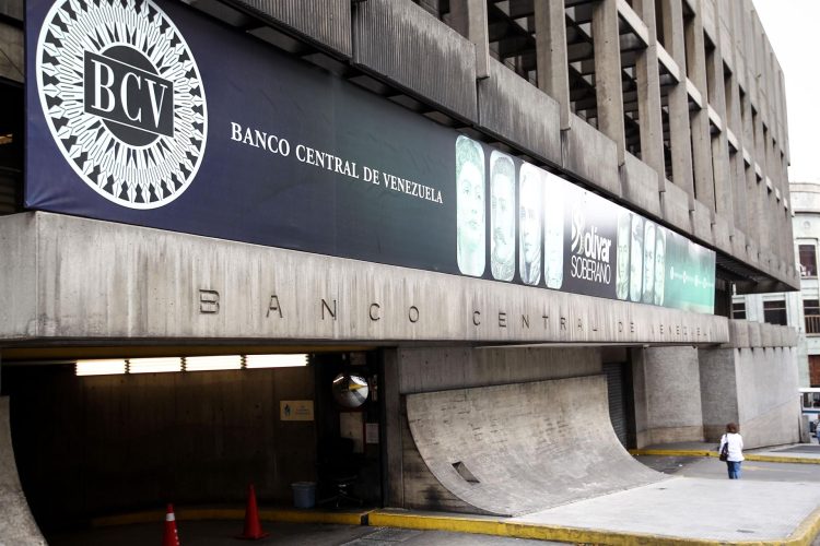 Banco Central de Venezuela en Caracas, en una fotografía de archivo. EFE/