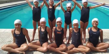 Nado sincronizado trujillano se cubrió de plata en Campeonato Nacional