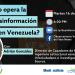 Adrián González comentará cómo opera la desinformación en Venezuela