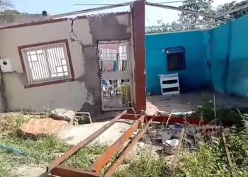 Colapso de viviendas por filtración preocupa a los habitantes de una comunidad en Cárdenas