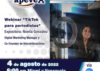 Aprende a usar TikTok para fines periodísticos con Noelia González
