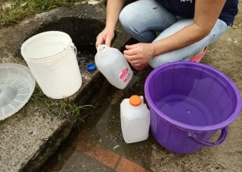 Comunidades en Boconó suman 4 días sin el servicio de agua potable