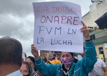 Protesta en Valera: trabajadores públicos esperaban Bs. 1.300 y recibieron Bs. 200