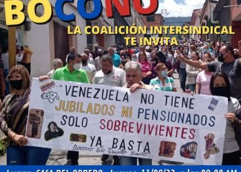 Trabajadores boconeses activos y jubilados luchamos por nuestros derechos