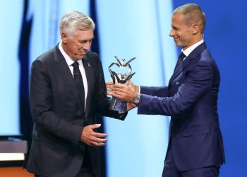Ancelotti, elegido ‘Entrenador del año de la UEFA’