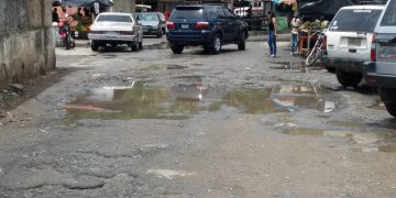 Calles del Mercado Municipal en pésimas condiciones