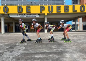 Patinadores sobre ruedas buscan el podio en la Copa Panda