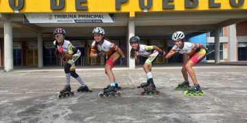 Patinadores sobre ruedas buscan el podio en la Copa Panda