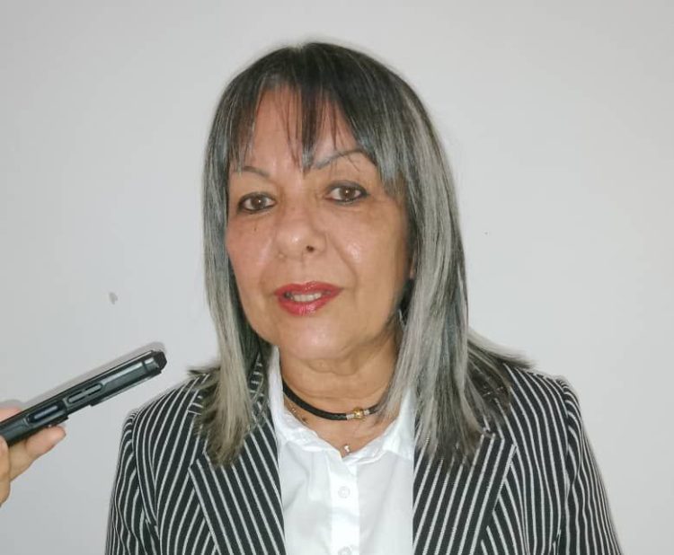 Nilda Mora Presidente del Colegio de Abogados de El Vigía