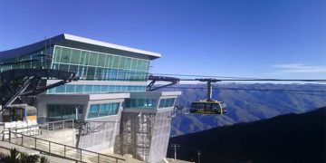 Falla eléctrica paralizó recorrido de cabina del Teleférico en su reapertura