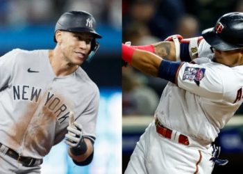 Luis Arráez busca ser verdugo del Juez Yankees en la lucha por la triple corona