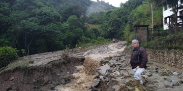 Un hombre desaparecido, un puente colapsado y 170 familias incomunicadas es el saldo de las lluvias en Táchira