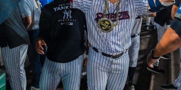 Andrés Chaparro la sacó dos veces este martes con Somersets Patriots en las menores norteamericanas