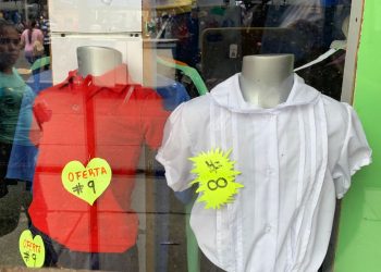 Para comprar el uniforme escolar en Valera se necesitan $ 90