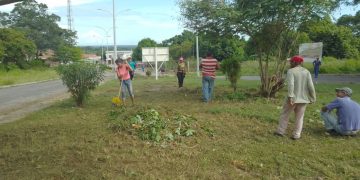 Alcaldía de Sucre atiende aéreas verdes de la población