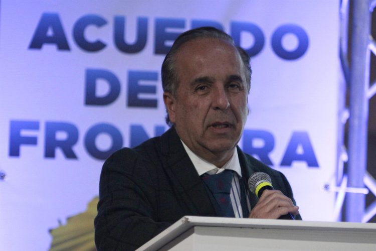 El ministro de Transporte de Colombia, Guillermo Reyes, en una fotografía de archivo. EFE/Mario Caicedo