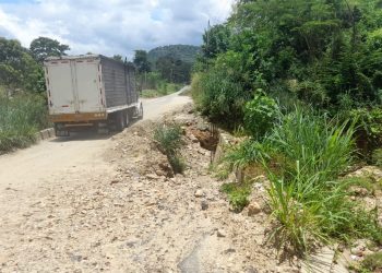 Paralizan obra de rehabilitación del Puente La Yaguara en la vía Betijoque – Sabana de Mendoza