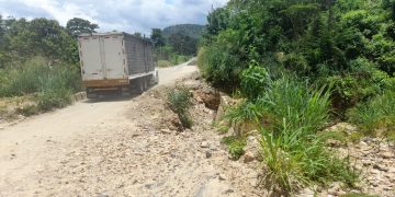 Paralizan obra de rehabilitación del Puente La Yaguara en la vía Betijoque – Sabana de Mendoza