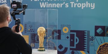 La gira del trofeo de la Copa del Mundo llega a México