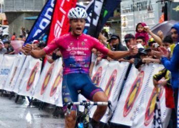 Larense Alexander Castaneira pegó primero en la Vuelta a la Juventud