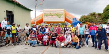 Pedalearon hasta El Alto de Escuque en homenaje a Pedro Juárez