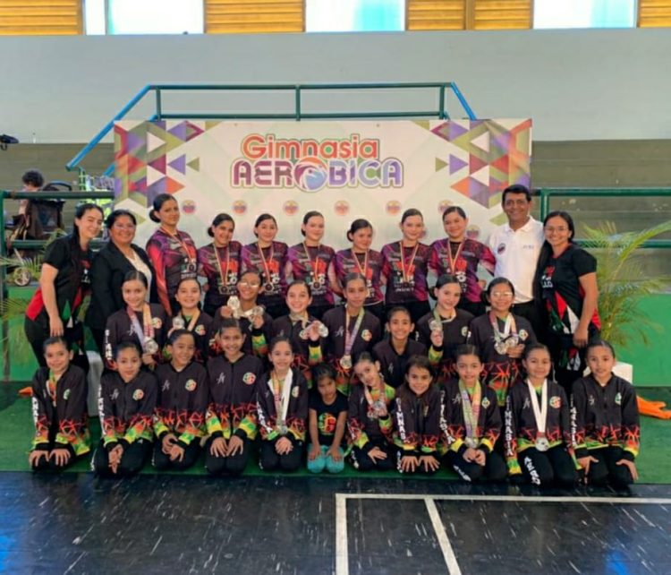 La gimnasia aeróbica del estado Trujillo volvió a brillar.