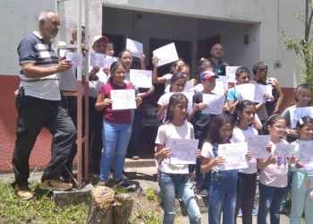 Red de Emergencia Seccional Boconó concluyó curso de iniciación para niños