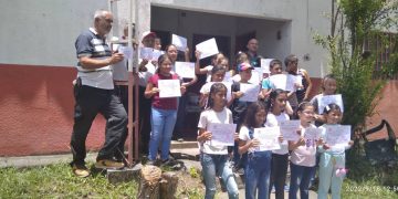 Red de Emergencia Seccional Boconó concluyó curso de iniciación para niños