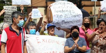 Táchira | Protestan en rechazo a la entrega de otros cilindros de gas
