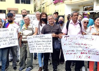 Trabajadores de la administración pública protestaron para exigir beneficios laborales