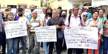 Trabajadores de la administración pública protestaron para exigir beneficios laborales