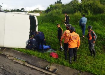 Táchira: Volcamiento fatal en la curva los peluches