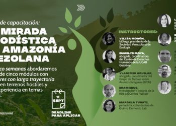 Convocan a programa de capacitación “Una mirada periodística a la Amazonía venezolana”