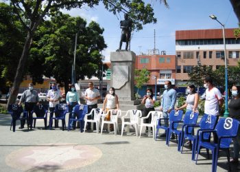 La impunidad continúa en los asesinatos del 2017: En Valera rinden homenaje a Eddy Terán con sillas vacías
